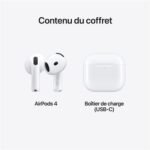 Apple Airpods 4 + Boîtier de charge USB-C – Image 8